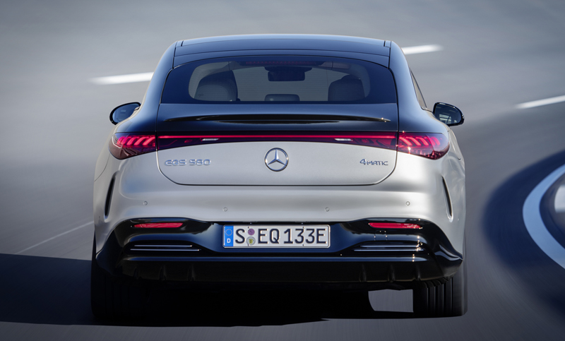 Mercedes-Benz EQS Electric Luxury Sedan 2021 